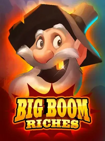 Decorative casino game artwork for Coins Game: Big Boom Riches